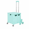 Carrello multifunzionale pieghevole per la spesa, con 8 ruote, 75 l, per un facile trasporto, per lo shopping