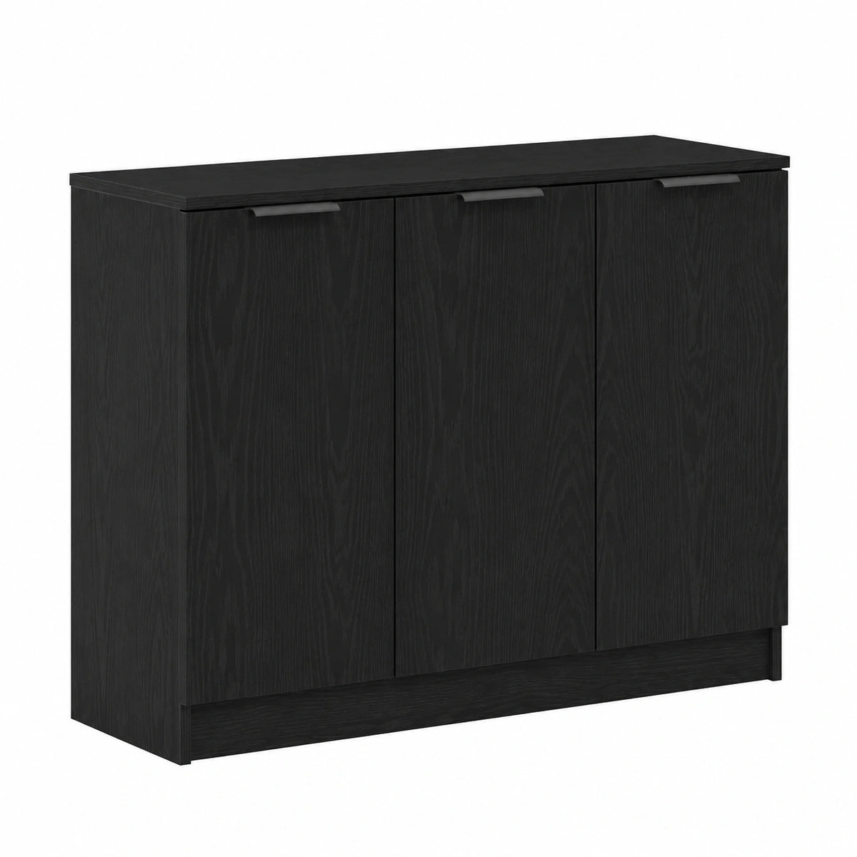 VidaXL Moderno Buffet credenza in Rovere Nero Struttura Solida Soluzione di Stoccaggio Elegante per Sala da Pranzo & Soggiorno Mobili Versatili