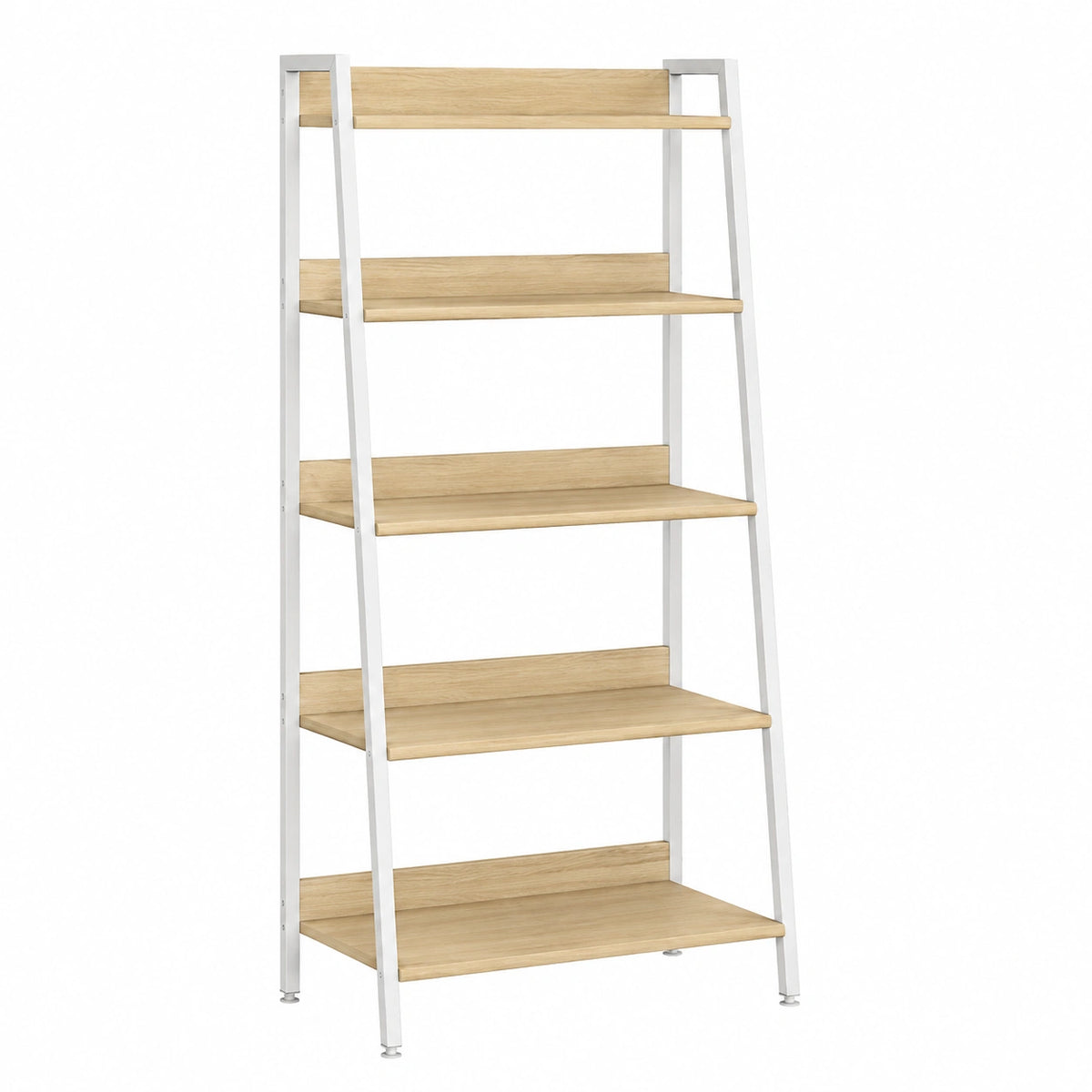 Libreria Metallica 6 Livelli, Scaffale Verticale Salvaspazio, per Studio, Soggiorno e Cucina, 36 × 64 × 187,5 cm