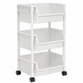 Carrello Portaoggetti, Carrellino Multifunzionale Con Ruote, Scaffale Da Cucina Mobile, salvaspazia Carrello Di Servizio Con Manico, Portaoggetti