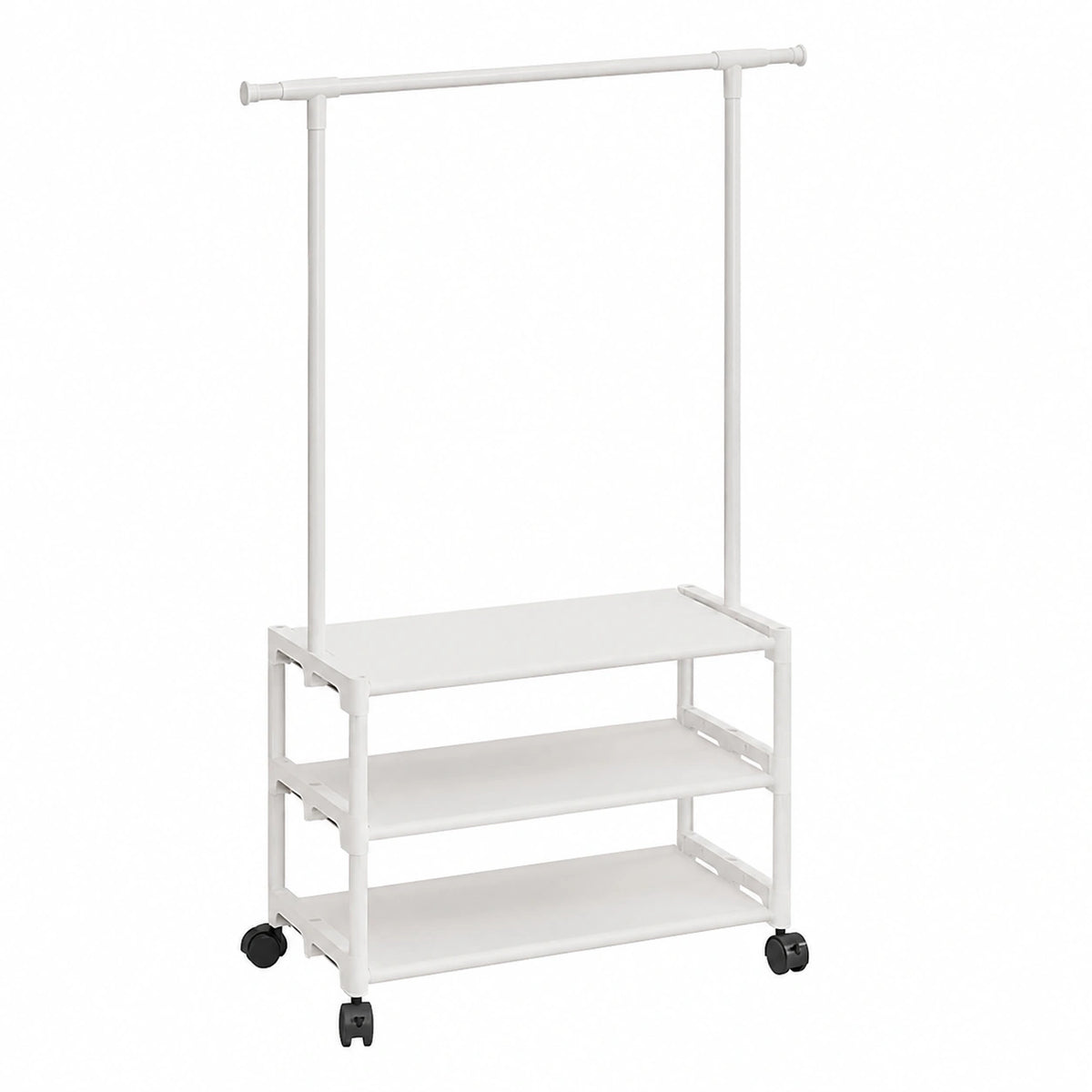 Appendiabiti Da Stoccaggio Con Gancio Metallico Con Rack Multistrato Multifunzionale Mobile a 360 ° e Stabile Adatto Per Camera Da Letto, Soggiorno